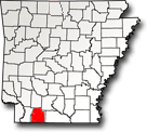 Columbia County, Arkansas Map